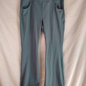 Elegant Teal Women's Boot Cut Pants